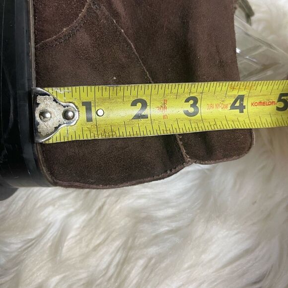 Fratelli Select leather Brown Suede high top lace up  Men’s shoes size 10M - Picture 7 of 10